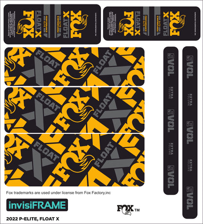 Fox Float X Performance Elite 2022 Decals