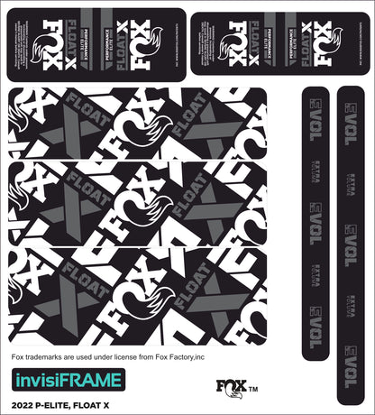 Fox Float X Performance Elite 2022 Decals