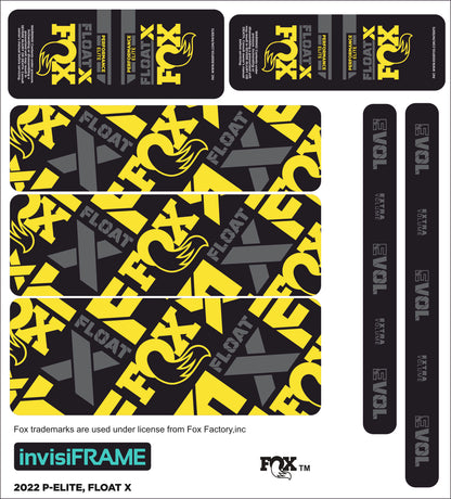 Fox Float X Performance Elite 2022 Decals