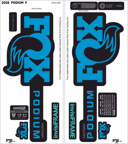 FOX PODIUM FACTORY 2026