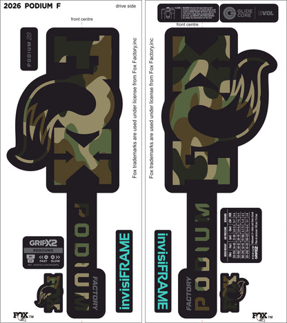 FOX PODIUM FACTORY 2026