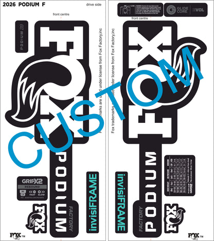 FOX PODIUM FACTORY 2026