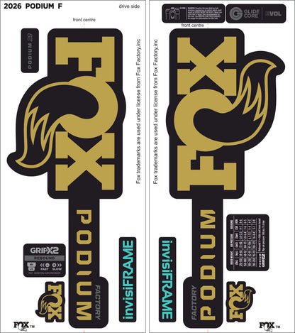 FOX PODIUM FACTORY 2026