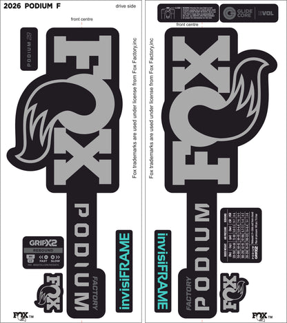 FOX PODIUM FACTORY 2026