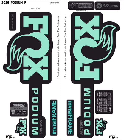 FOX PODIUM FACTORY 2026