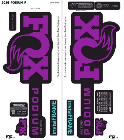 FOX PODIUM FACTORY 2026