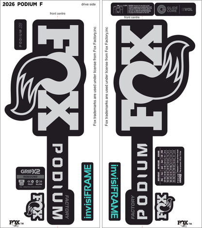 FOX PODIUM FACTORY 2026