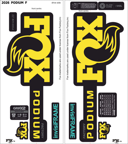 FOX PODIUM FACTORY 2026