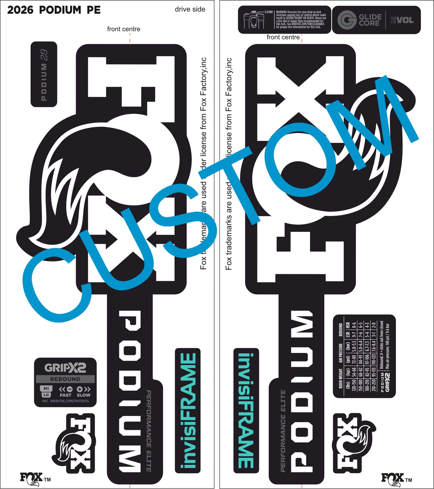 FOX PODIUM PERFORMANCE ELITE 2026