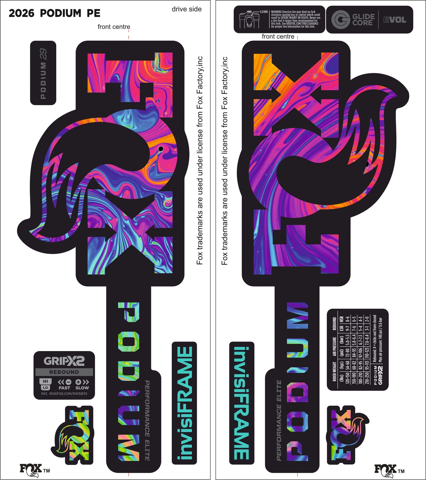 FOX PODIUM PERFORMANCE ELITE 2026