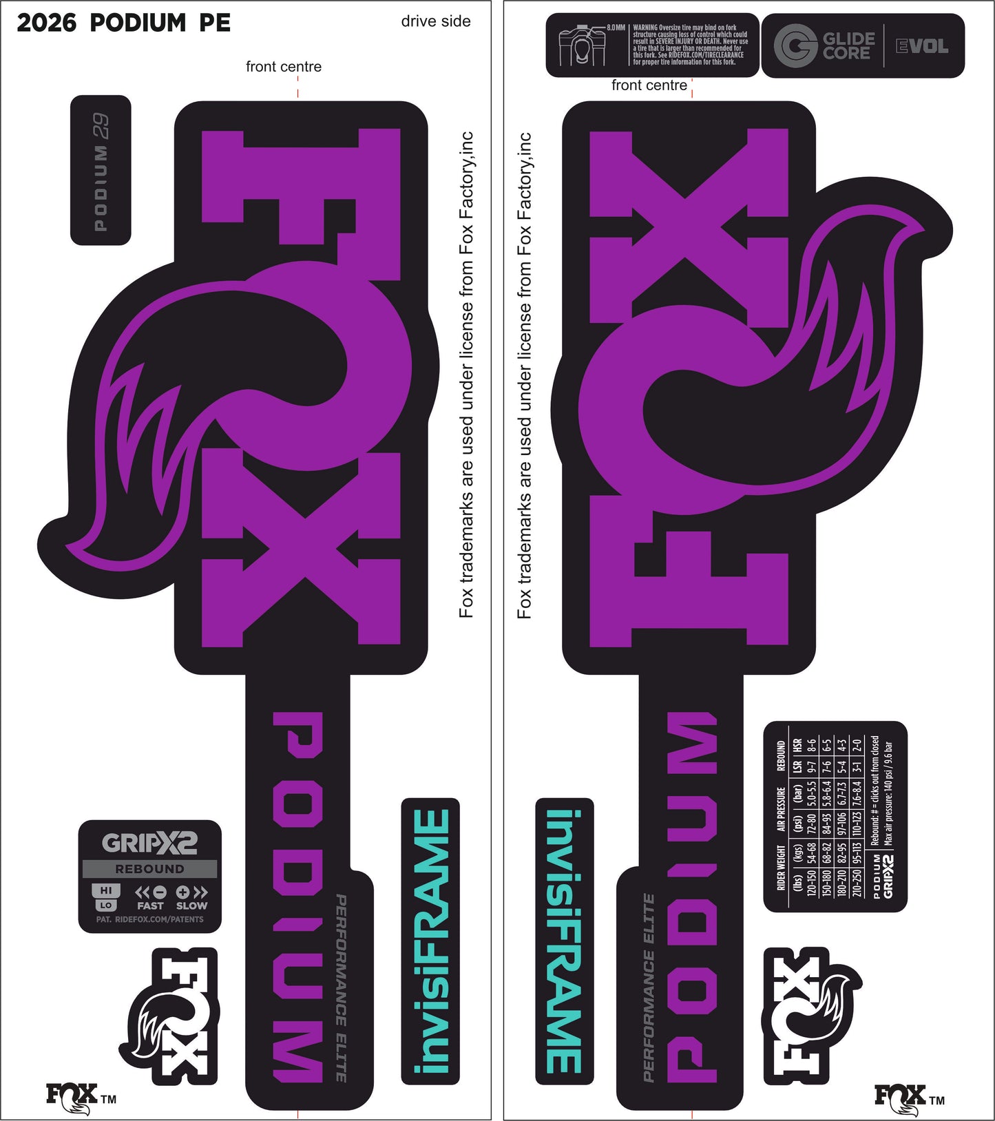 FOX PODIUM PERFORMANCE ELITE 2026