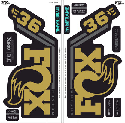 Fox 36 Rhythm E BIKE 2027 Decals