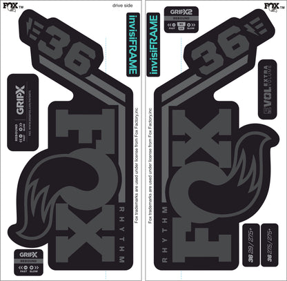 Fox 36 Rhythm E BIKE 2027 Decals