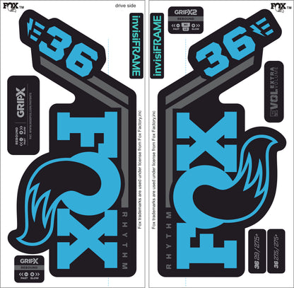 Fox 36 Rhythm E BIKE 2027 Decals