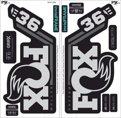 Fox 36 Rhythm E BIKE 2027 Decals