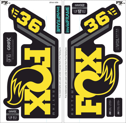 Fox 36 Rhythm E BIKE 2027 Decals