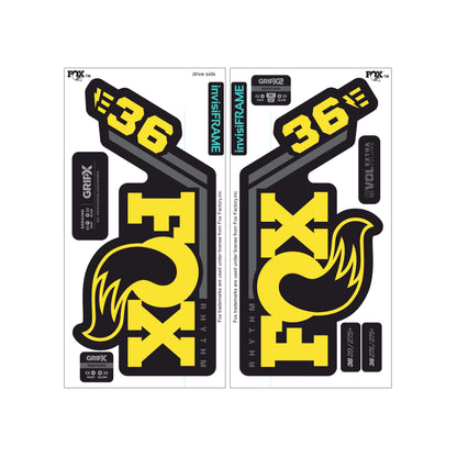 Fox 36 Rhythm E BIKE 2027 Decals