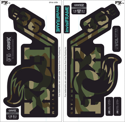 Fox 36 Rhythm E BIKE 2027 Decals