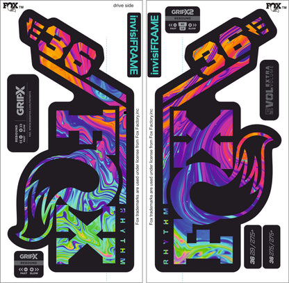 Fox 36 Rhythm E BIKE 2027 Decals