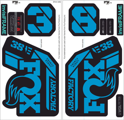 Fox 38 Factory E Bike 2021 Decals