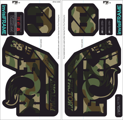 Fox 38 Factory E Bike 2021 Decals