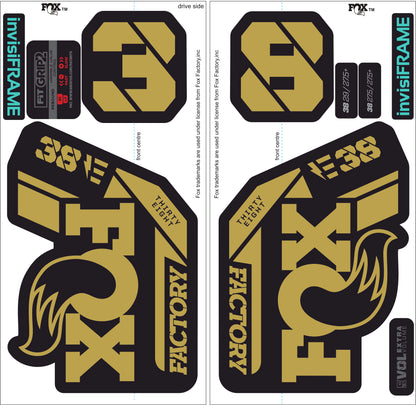 Fox 38 Factory E Bike 2021 Decals