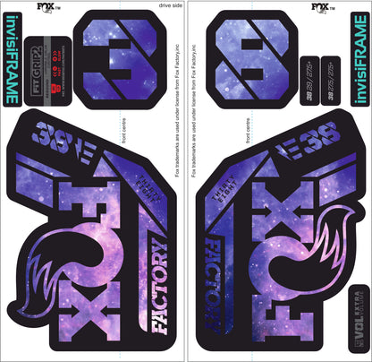 Fox 38 Factory E Bike 2021 Decals