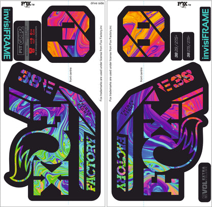 Fox 38 Factory E Bike 2021 Decals