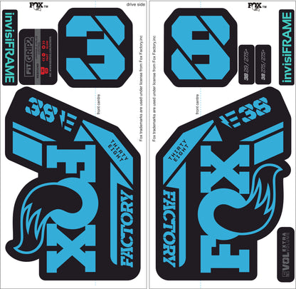 Fox 38 Factory E Bike 2021 Decals