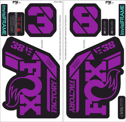 Fox 38 Factory E Bike 2021 Decals