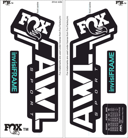 Fox AWL SPORT 2025 Decals