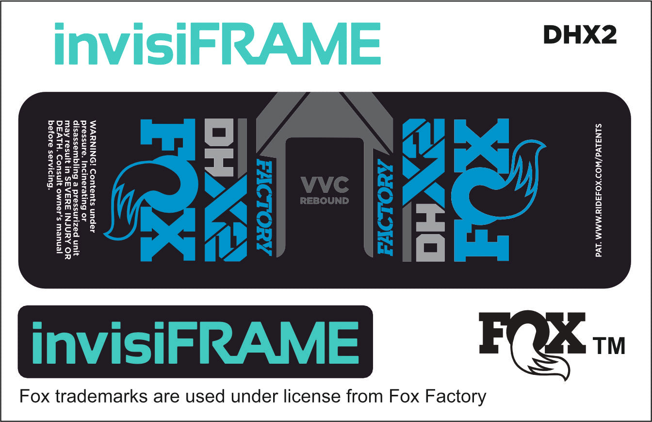 Fox DHX2 Factory 2021 Decals