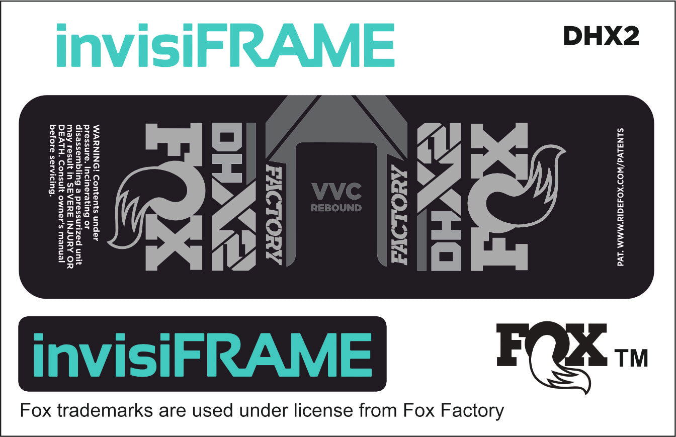 Fox DHX2 Factory 2021 Decals