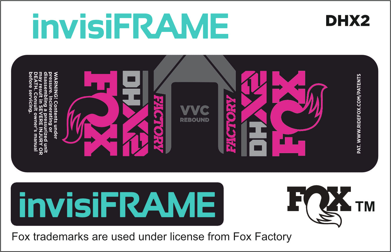 Fox DHX2 Factory 2021 Decals