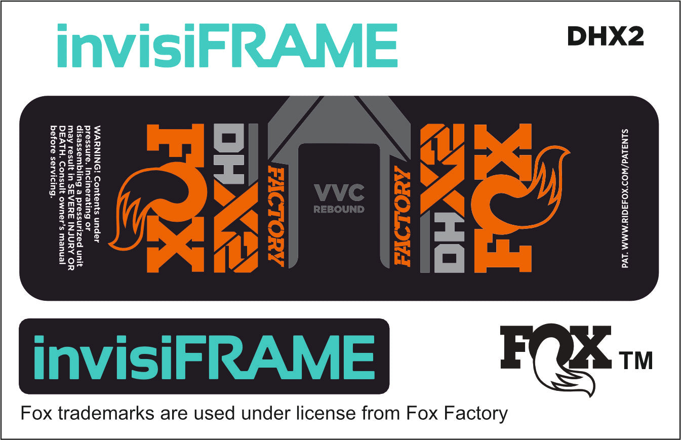Fox DHX2 Factory 2021 Decals