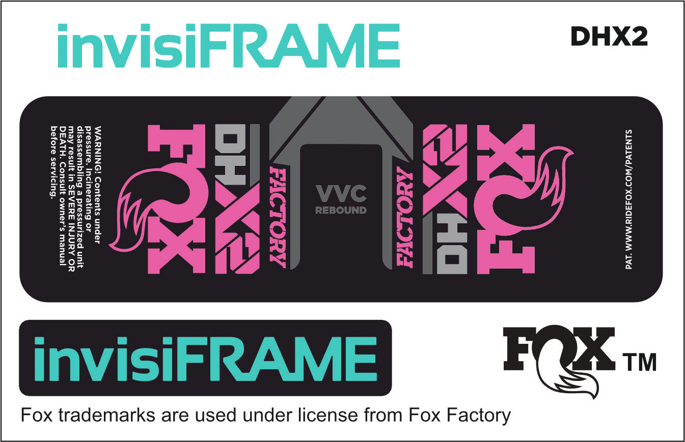 Fox DHX2 Factory 2021 Decals