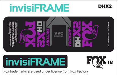 Fox DHX2 Factory 2021 Decals