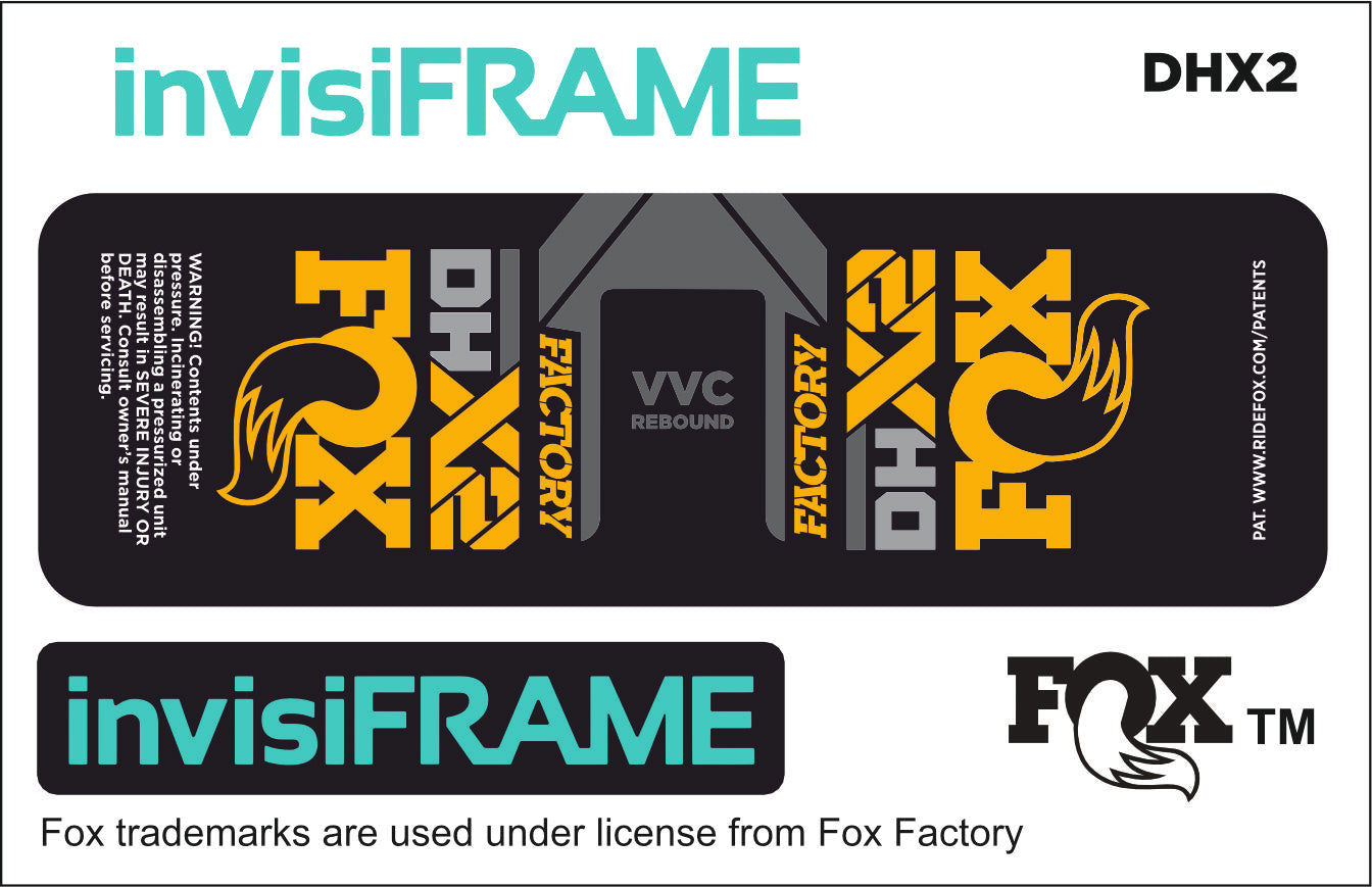 Fox DHX2 Factory 2021 Decals