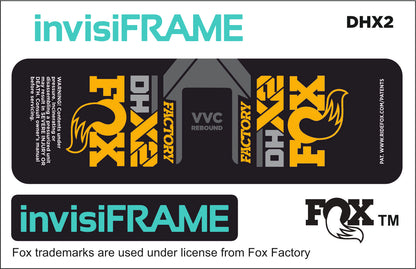 Fox DHX2 Factory 2021 Decals