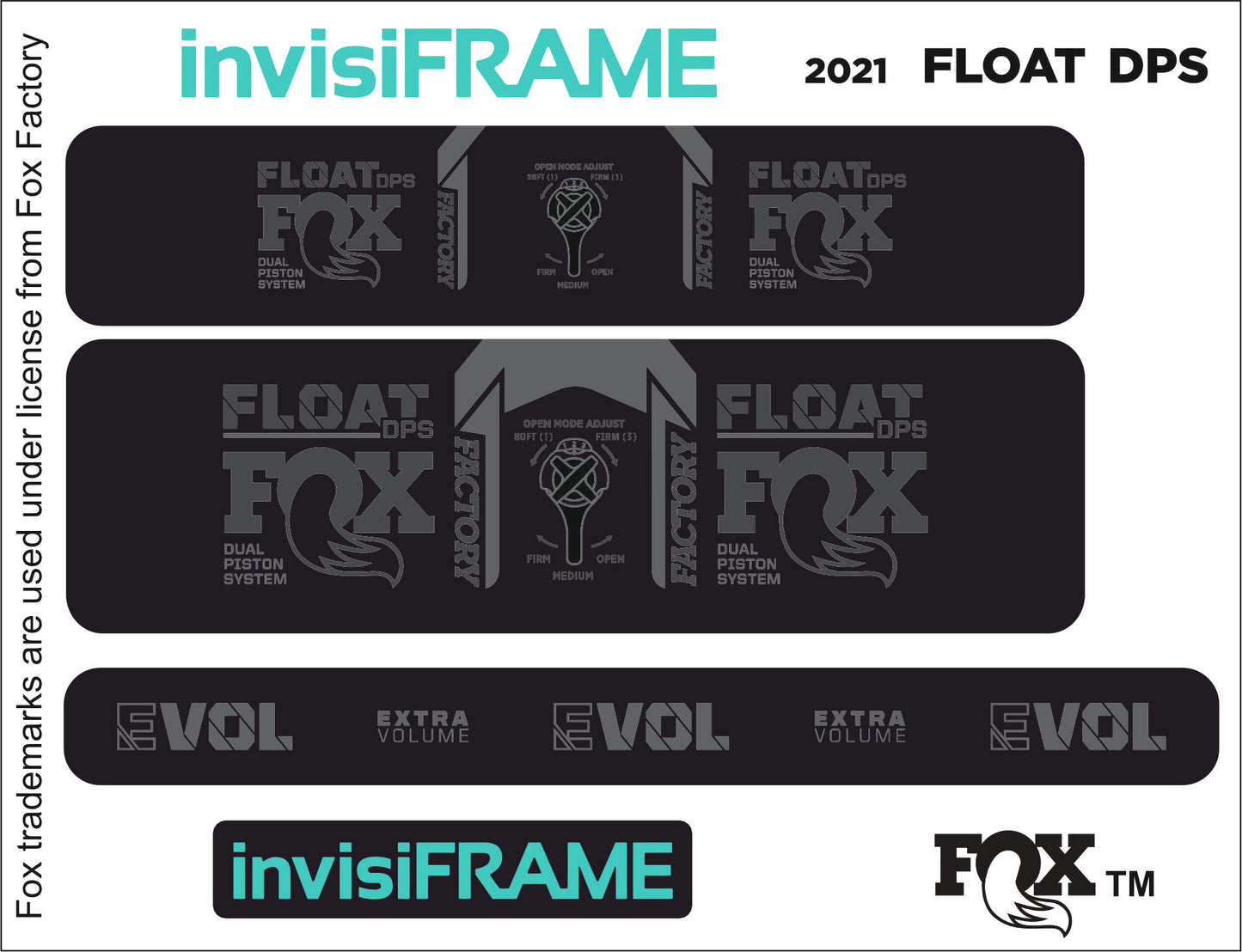 Fox Float DPS Factory 2021 Decal