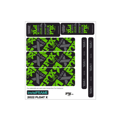 Fox Float X Factory 2022 Decals