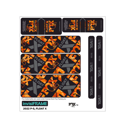 Fox Float X Performance 2022 Decals
