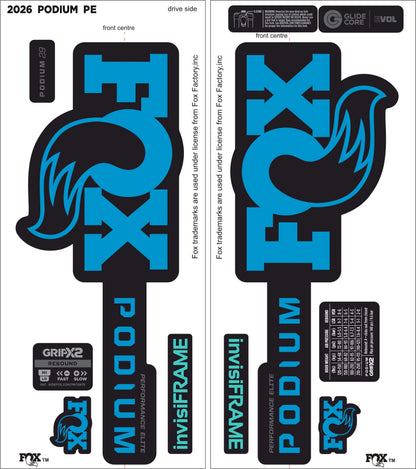 FOX PODIUM PERFORMANCE ELITE 2026