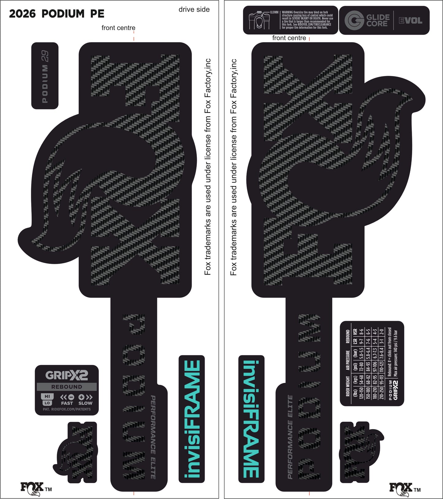 FOX PODIUM PERFORMANCE ELITE 2026