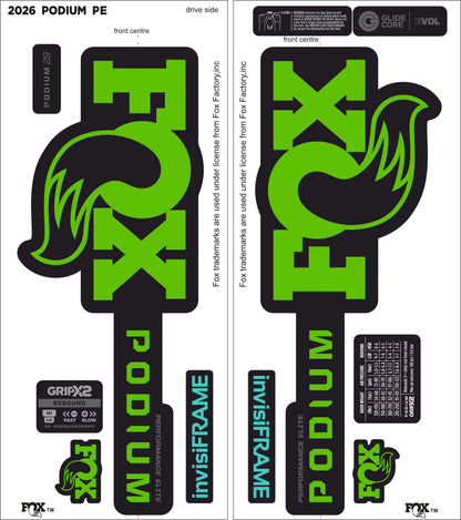 FOX PODIUM PERFORMANCE ELITE 2026