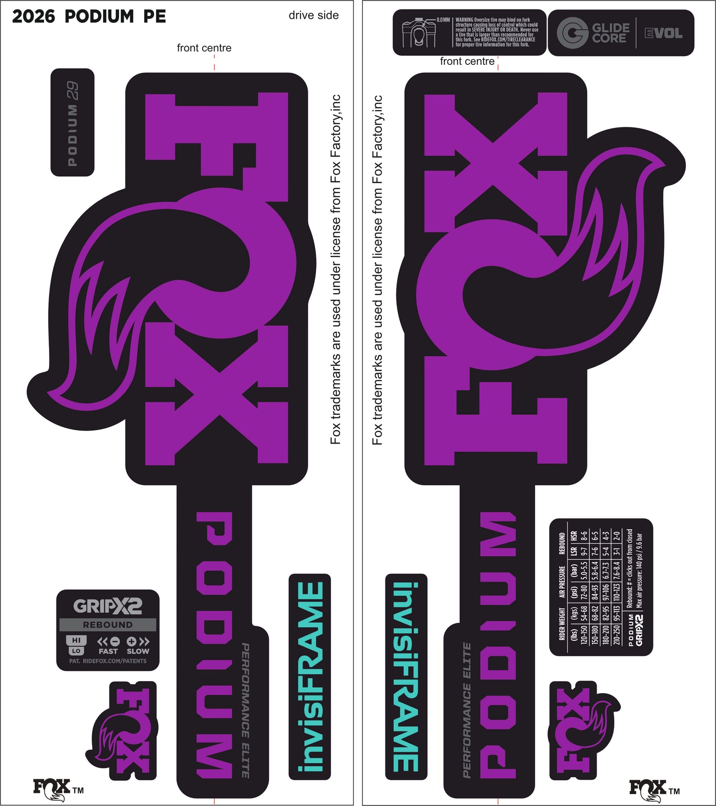 FOX PODIUM PERFORMANCE ELITE 2026