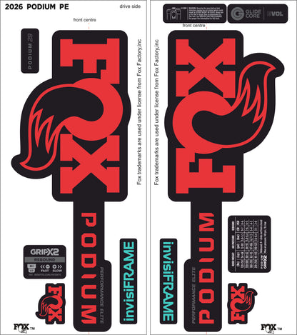 FOX PODIUM PERFORMANCE ELITE 2026