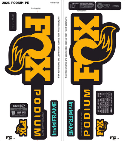 FOX PODIUM PERFORMANCE ELITE 2026