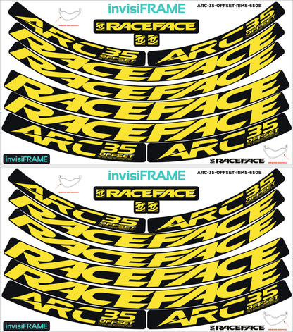 Raceface ARC 35 Offset Decals