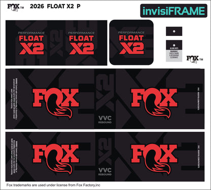 Fox Float X2 Performance 2026 Decals